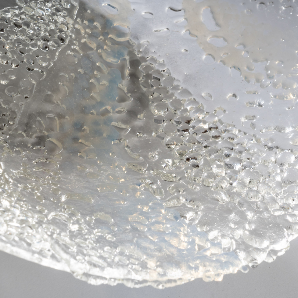 Detailed photo of Clarity - glass bowl art by Stevie Davies