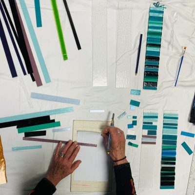 Fused glass art workshop for beginners derbyshire