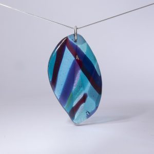 Leaf form pendant