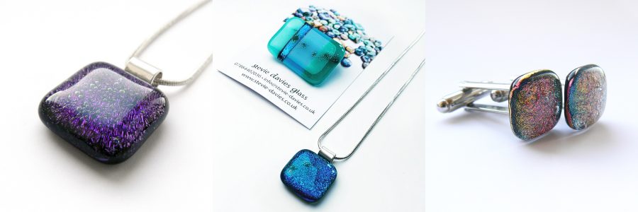 Jewellery examples from Stevie Davies Glass